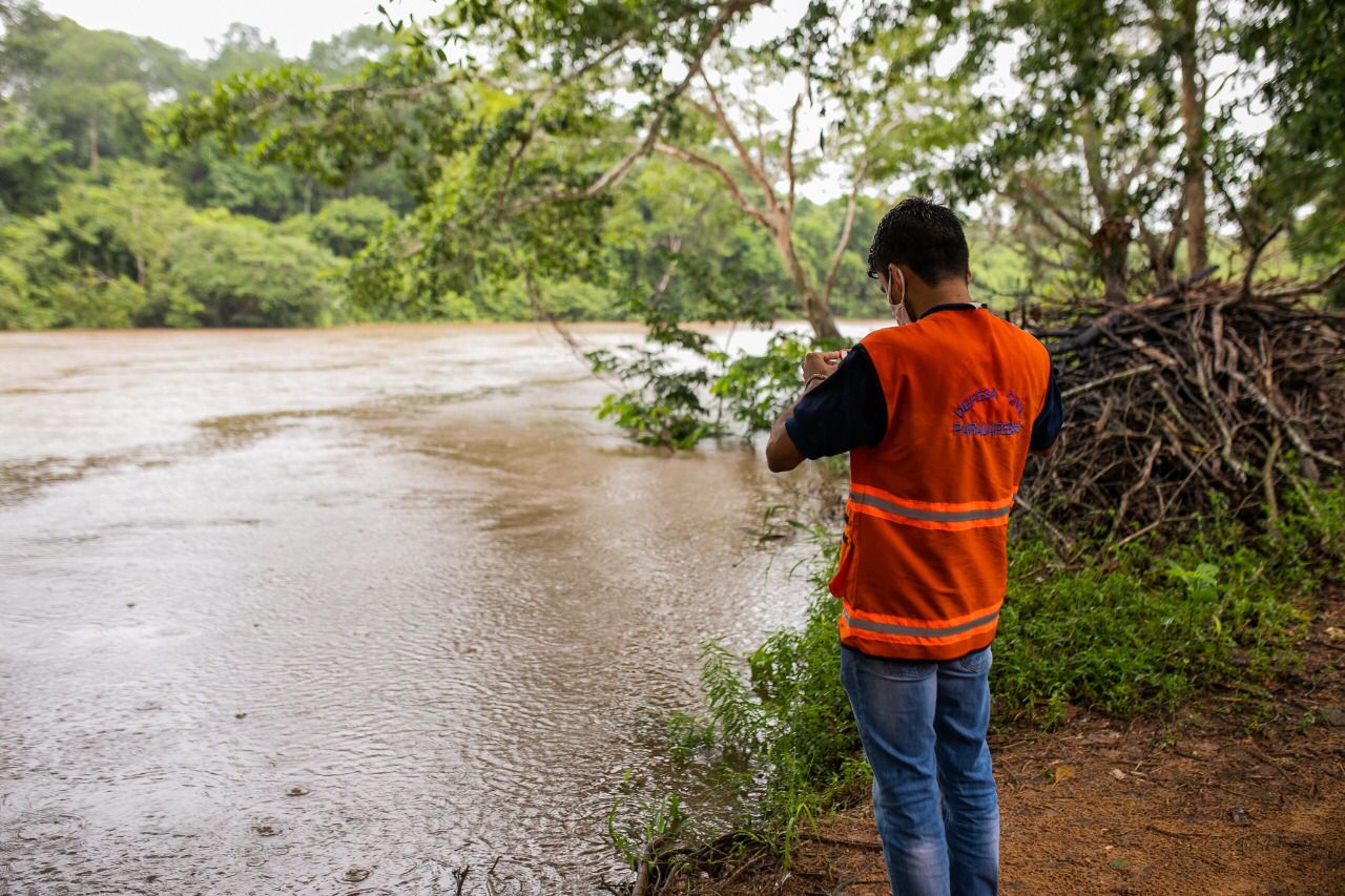 Rio Parauapebas atinge 9,12 metros e põe cidade em alerta de enchente