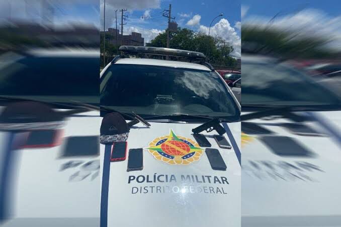 Grupo suspeito de arrastão é detido após ficar sem gasolina na fuga