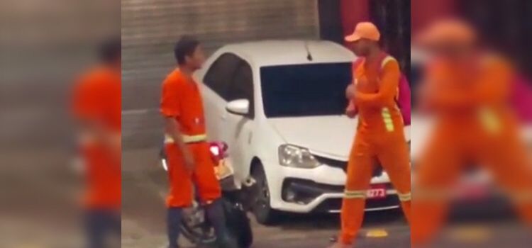 VÍDEO: Garis saem aos tapas após discussão por gorjeta no Pará