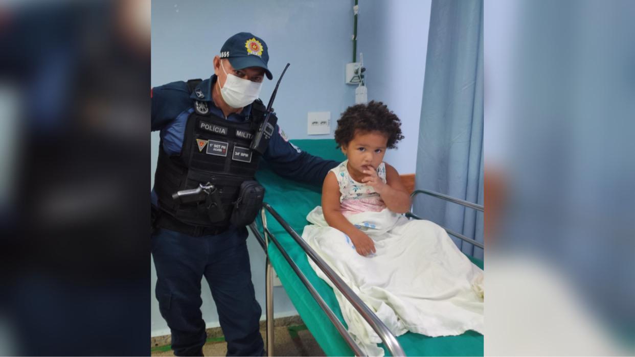 VÍDEO: Policiais militares salvam menina asfixiada em Marabá