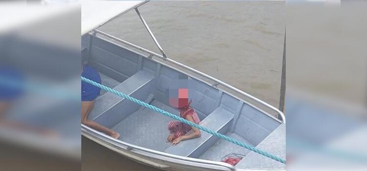 Criança de 10 anos tem couro cabeludo arrancado por motor de barco no Pará