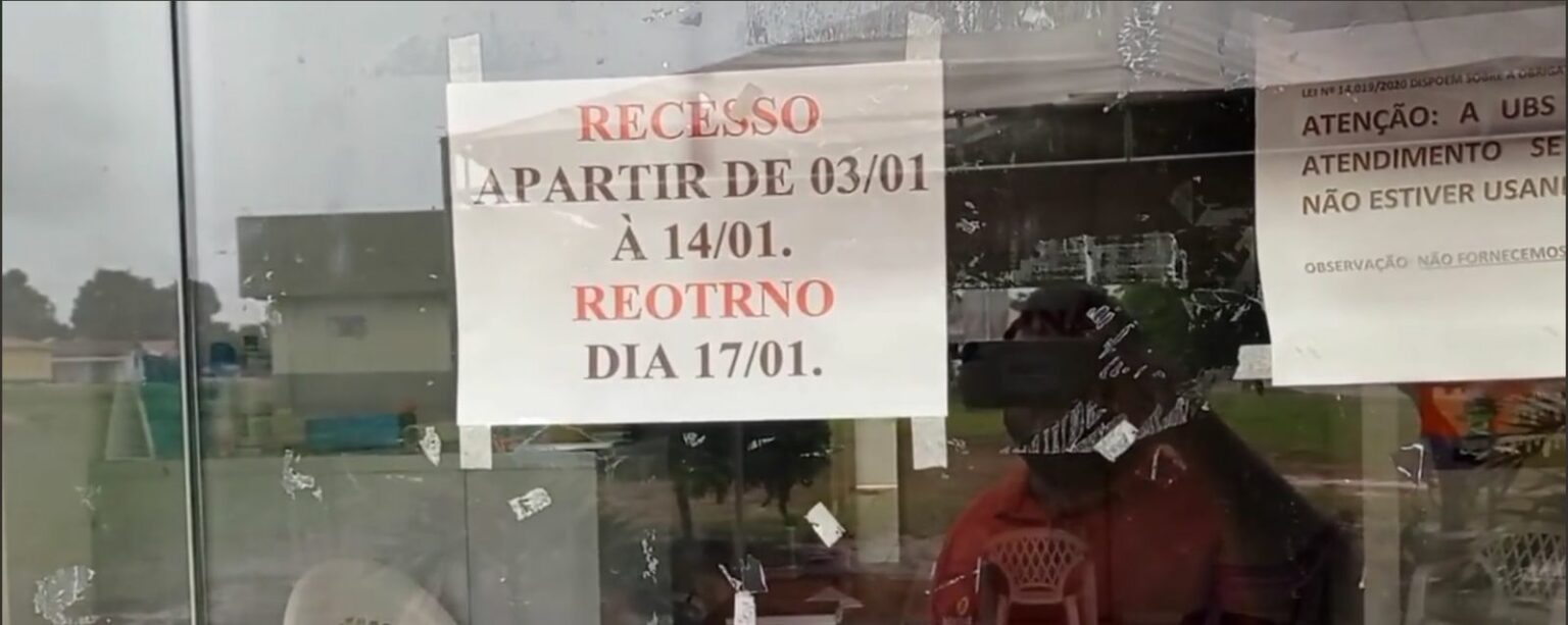 Recesso em unidades de saúde prejudica pacientes no sudeste do Pará