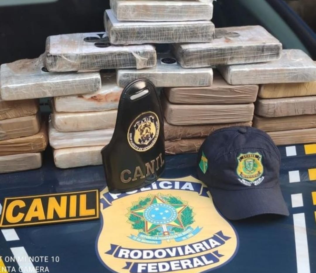 PRF e Guarda Municipal aprendem quase 26 quilos de cocaína em Marabá