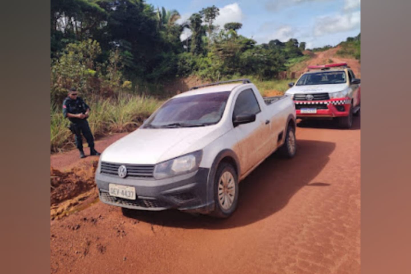 Picape roubada é recuperada pela PM no sudoeste do Pará