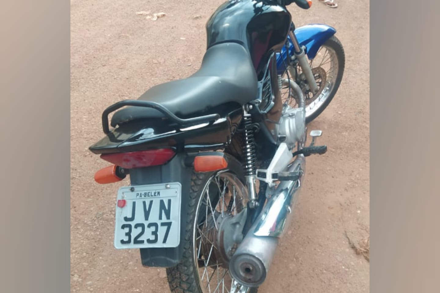 Motociclista é preso por receptação de veículo roubado em Marabá