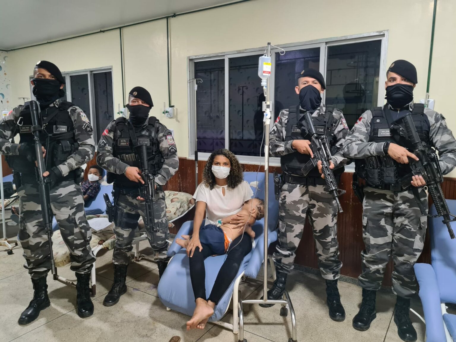 Polícia Militar salva bebê de 10 meses com convulsão na Velha Marabá