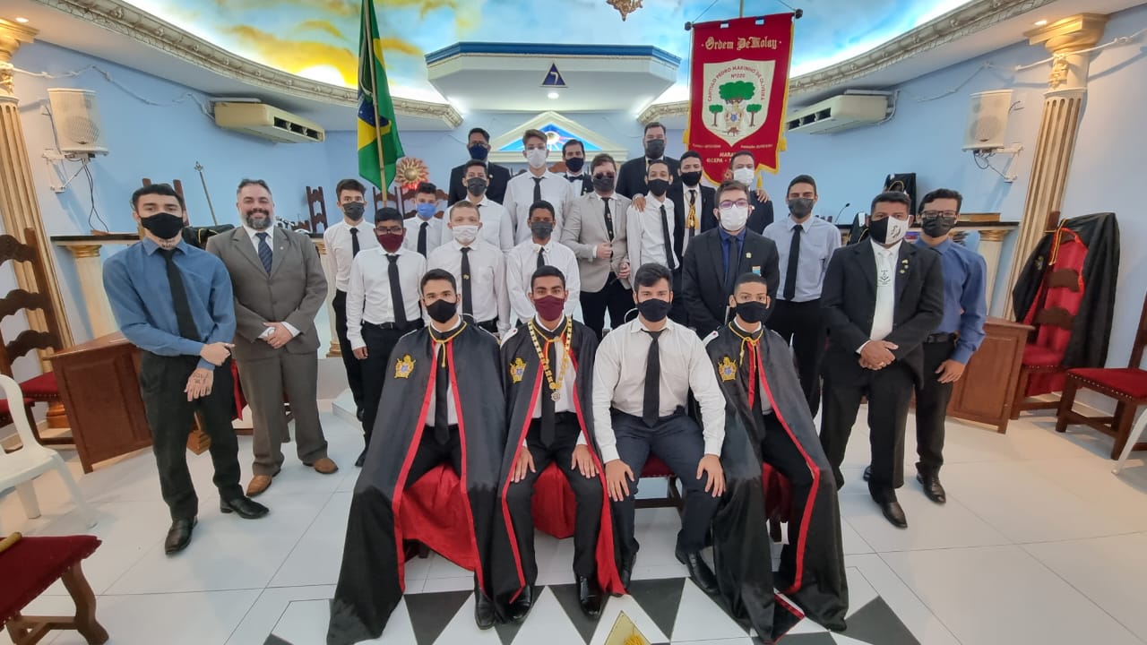 Ordem DeMolay instala nova diretoria em Marabá