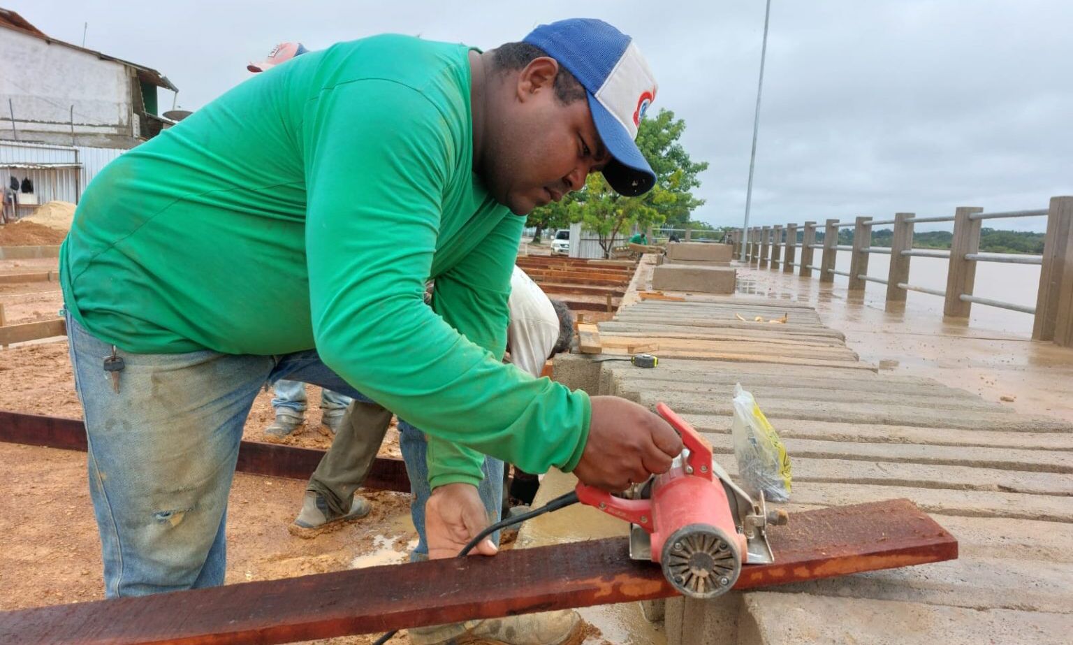 Obras de extensão da Orla de Marabá avançam para etapa final