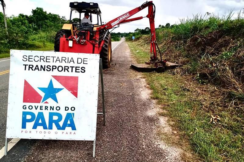 Rodovias paraenses recebem serviços às vésperas do feriado de carnaval
