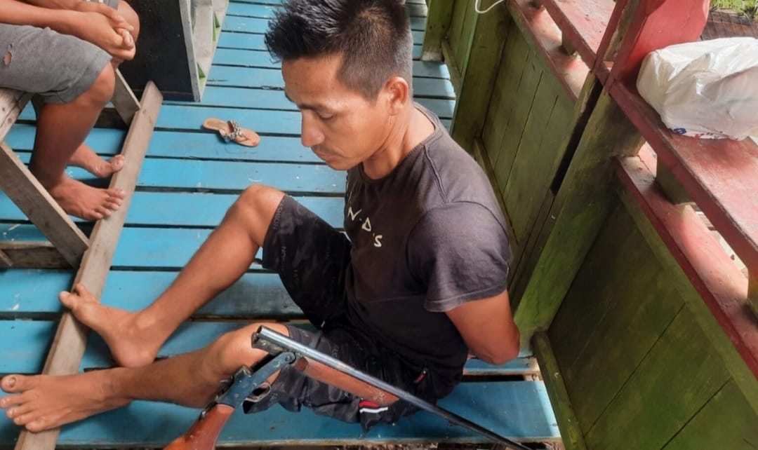 ‘Toicinho’ é preso com espingarda no interior do Pará
