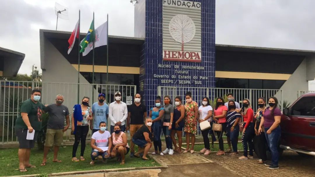 Amigos doam sangue para jovem em coma no sudeste do Pará