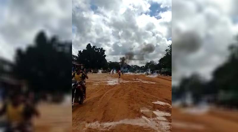 Garimpeiros ‘recepcionam’ Polícia Federal a pedradas no interior do Pará