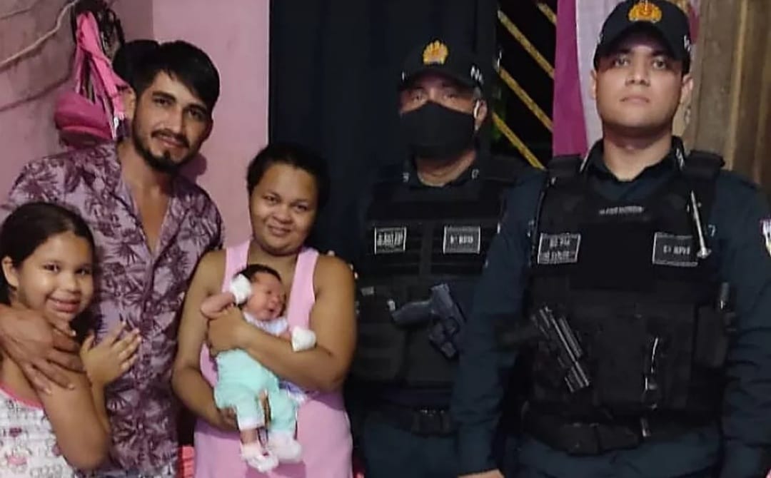 Policiais salvam bebê asfixiada no interior do Pará