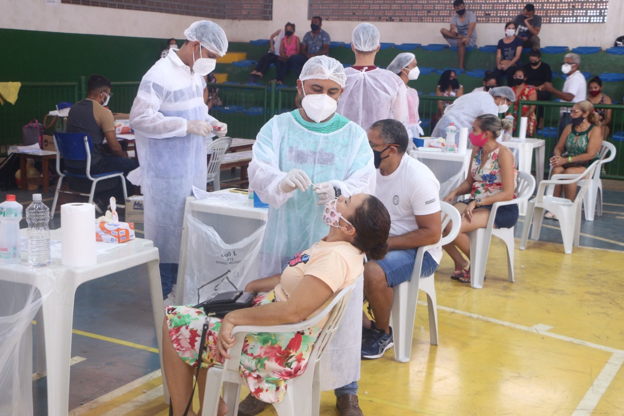 Mutirão de testagem de covid-19 segue até amanhã em Marabá