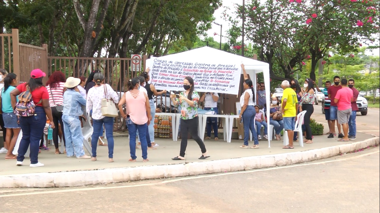 Familiares de presos protestam contra tortura e maus-tratos em Marabá