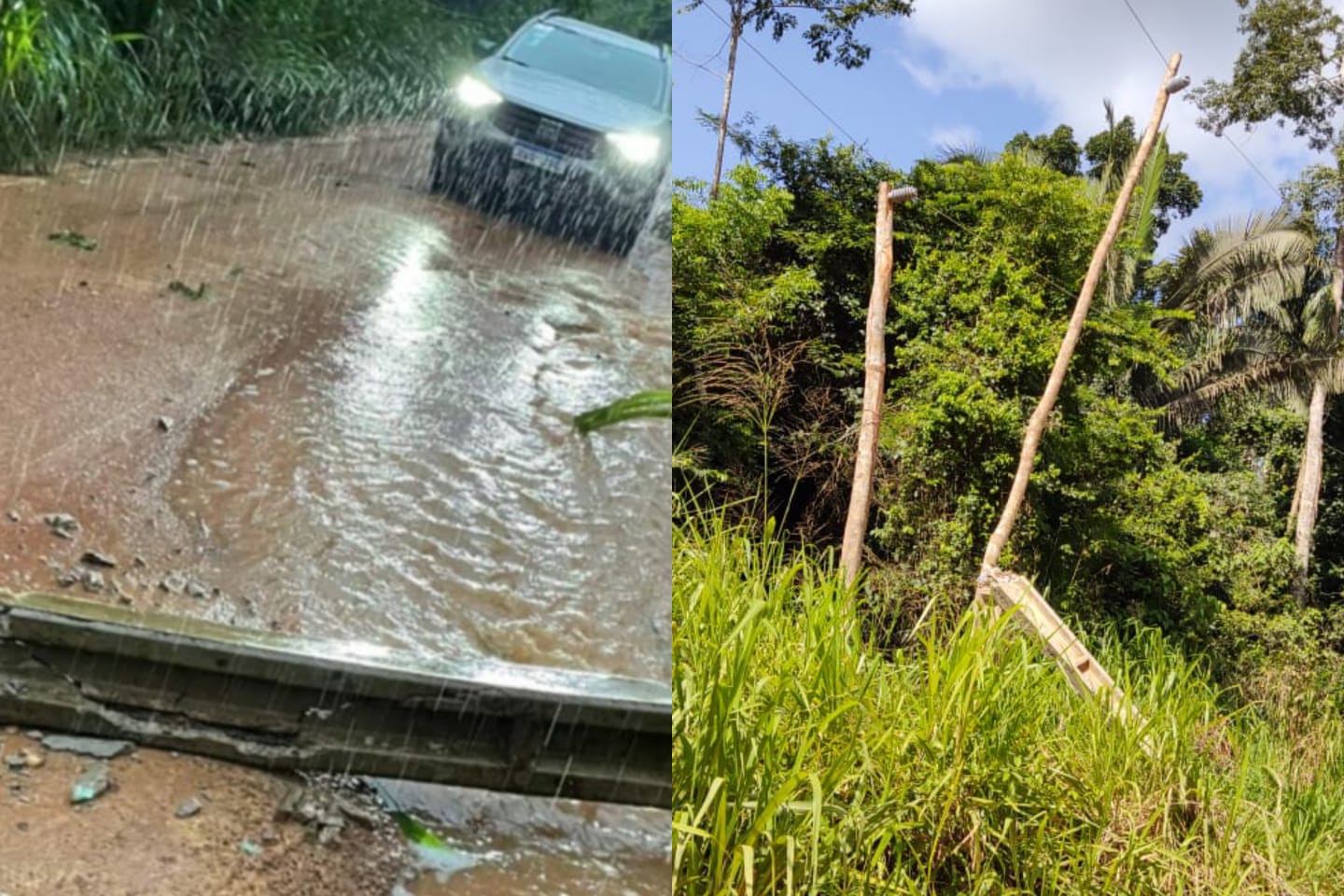 Equatorial vai trocar postes quebrados na Região do Rio Preto esta semana