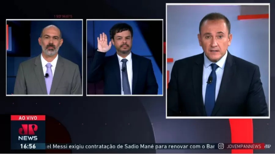 Jovem Pan demite ex-BBB Adrilles por gesto associado ao nazismo