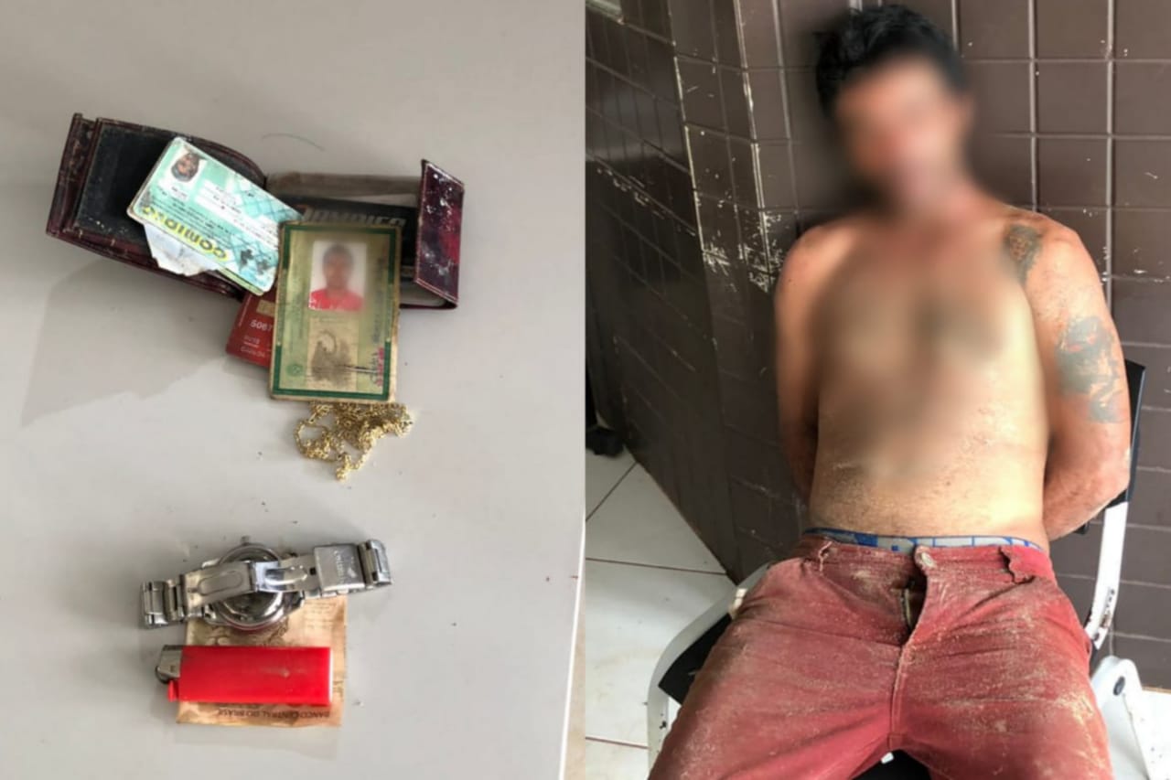 Foragido por roubo é recapturado no sudoeste do Pará