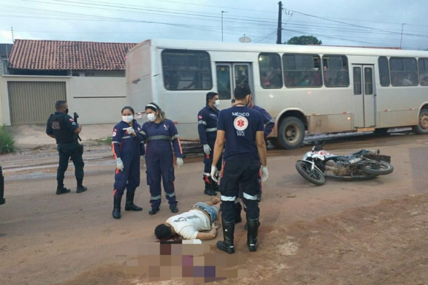 Homem morre após cair de motocicleta no interior do Pará