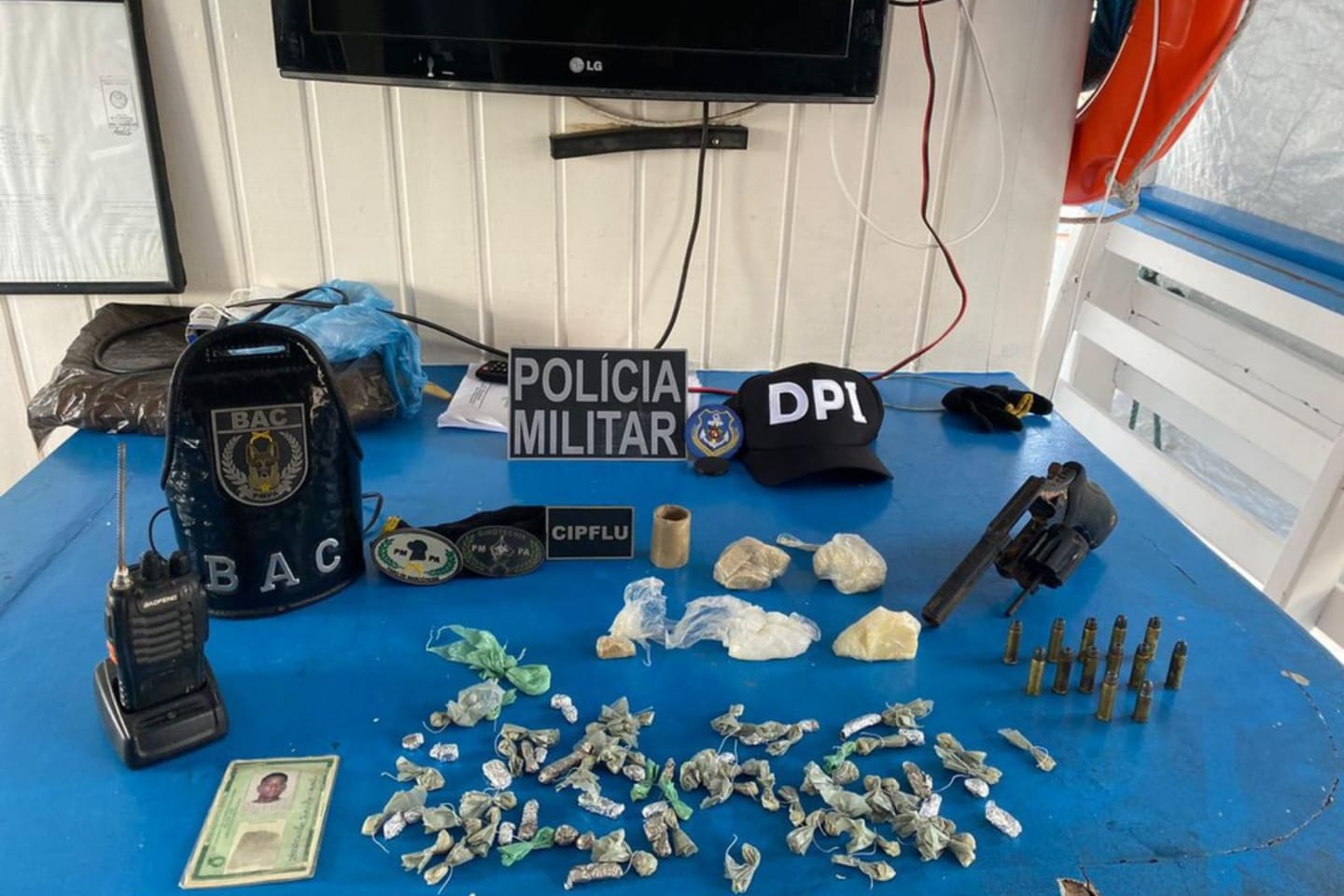 Grupo troca tiros com a PM e um deles é preso no interior do Pará