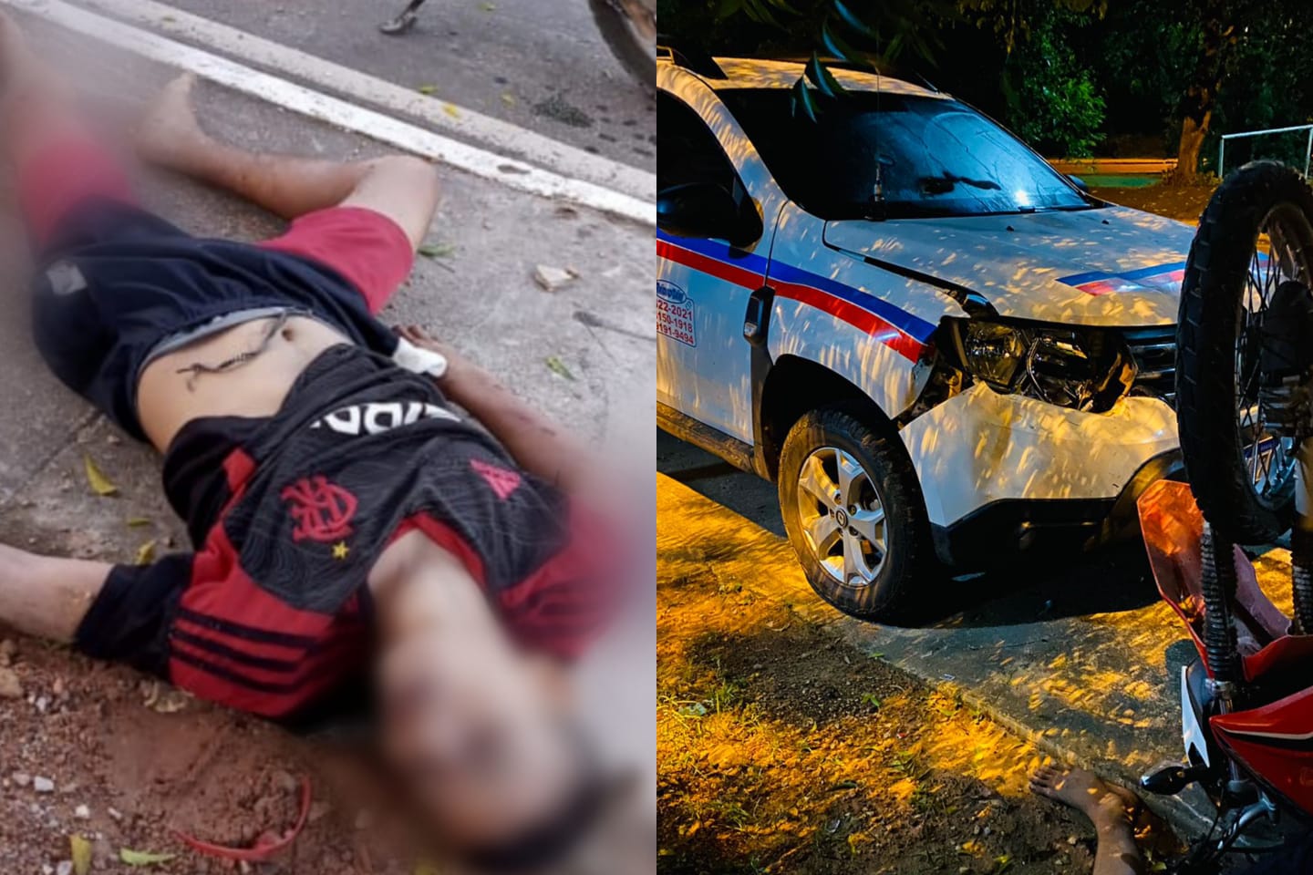Motociclista morre após dirigir na contramão e colidir com carro em Marabá