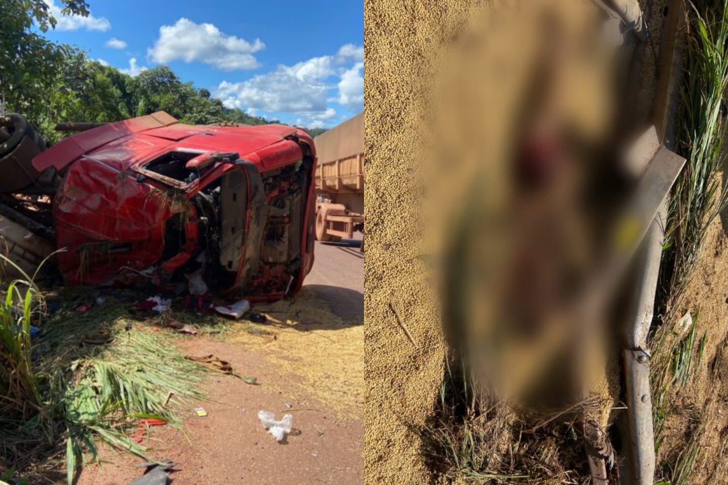 Condutor morre e passageira fica em estado grave após acidente no Pará