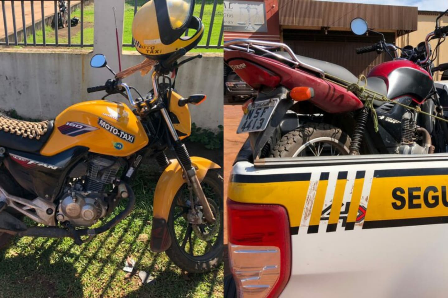Colisão entre motocicletas deixa mototaxista ferido no sudoeste do Pará