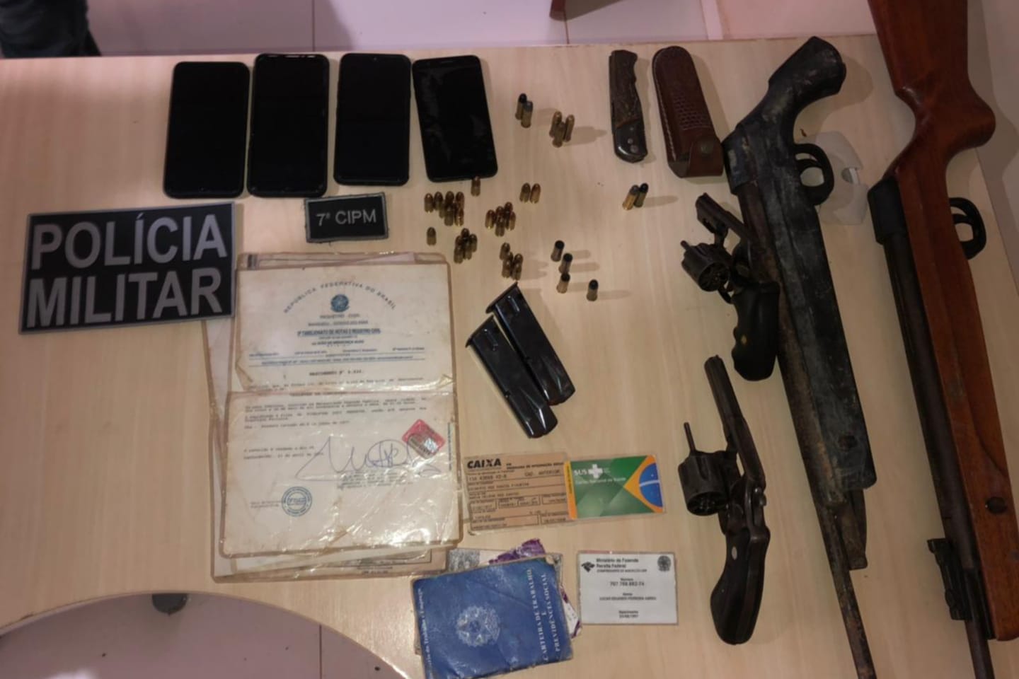 Cinco bandidos morrem durante confronto com a PM no interior do Pará