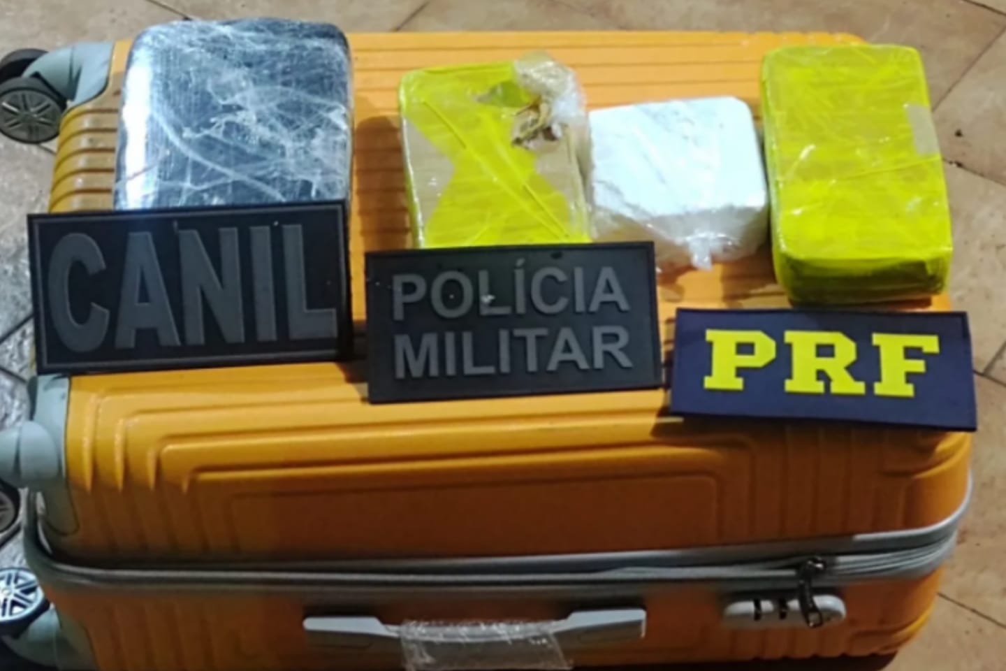 PM prende suspeito de tráfico em ônibus com destino a Marabá