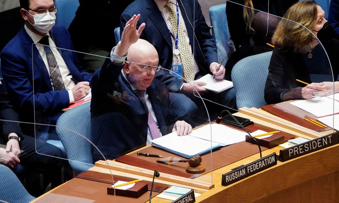 Rússia veta resolução do Conselho de Segurança da ONU