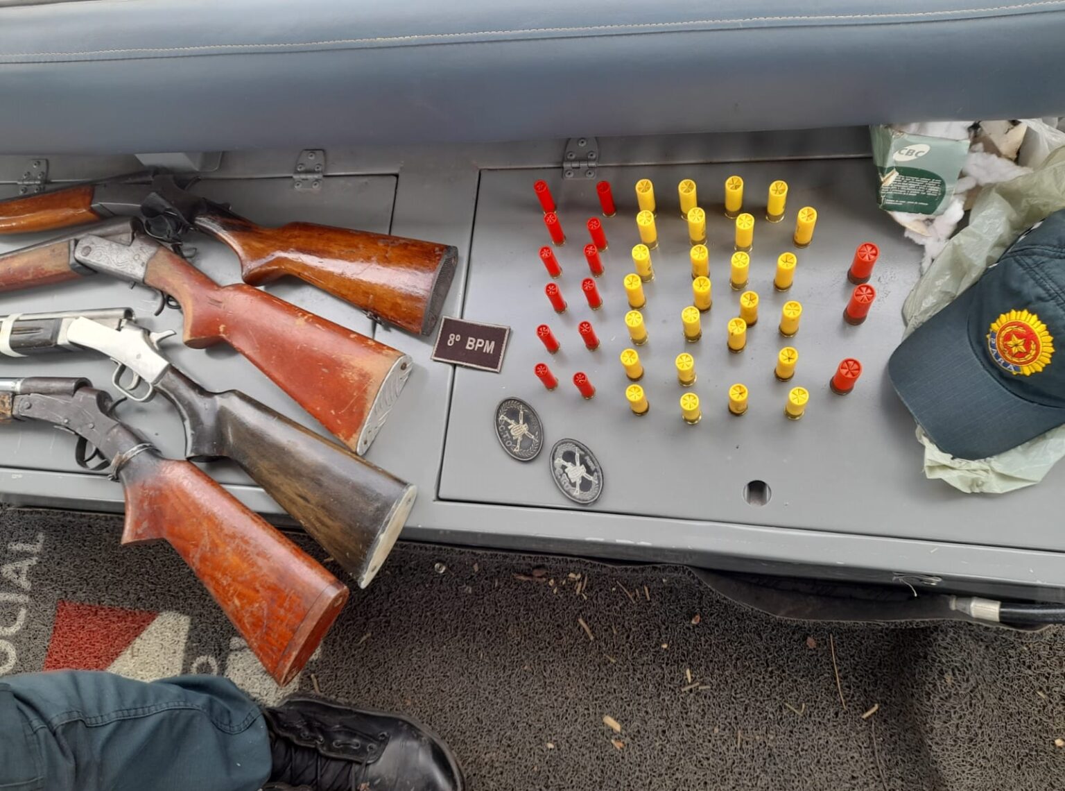 PM recaptura “Pivete” com arsenal no interior do Pará