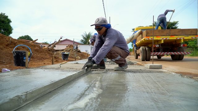Nova etapa de calçadas padronizadas chega a 13 km em Canaã dos Carajás