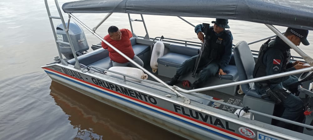 PM captura traficante foragido da Justiça no Arquipélago do Marajó