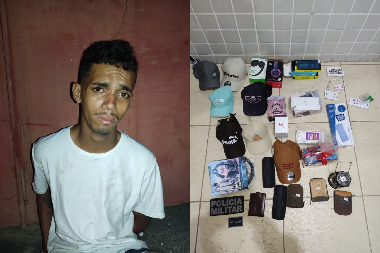 Suspeito quebra vidraça e tenta furtar loja de celulares no sudeste do Pará