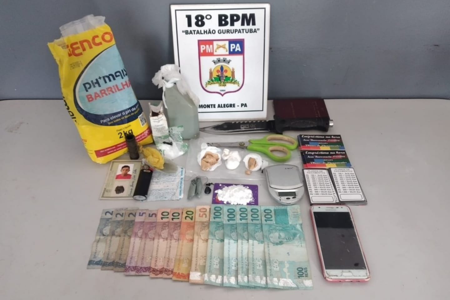 Suspeito de tráfico de drogas é preso com documento falso no oeste do Pará