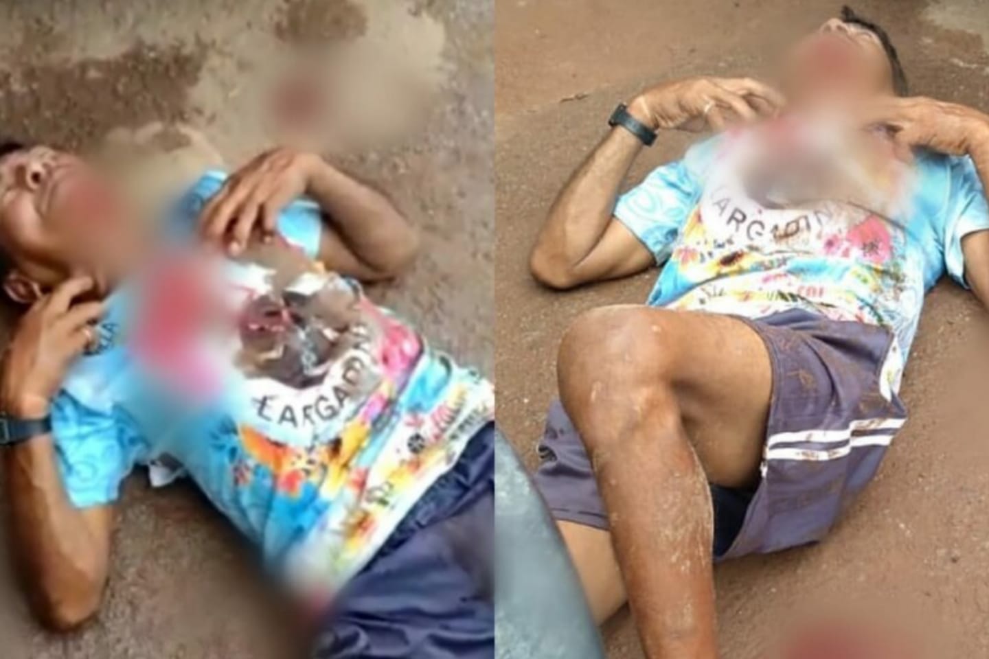 Homem cai durante corrida de mototáxi no Pará