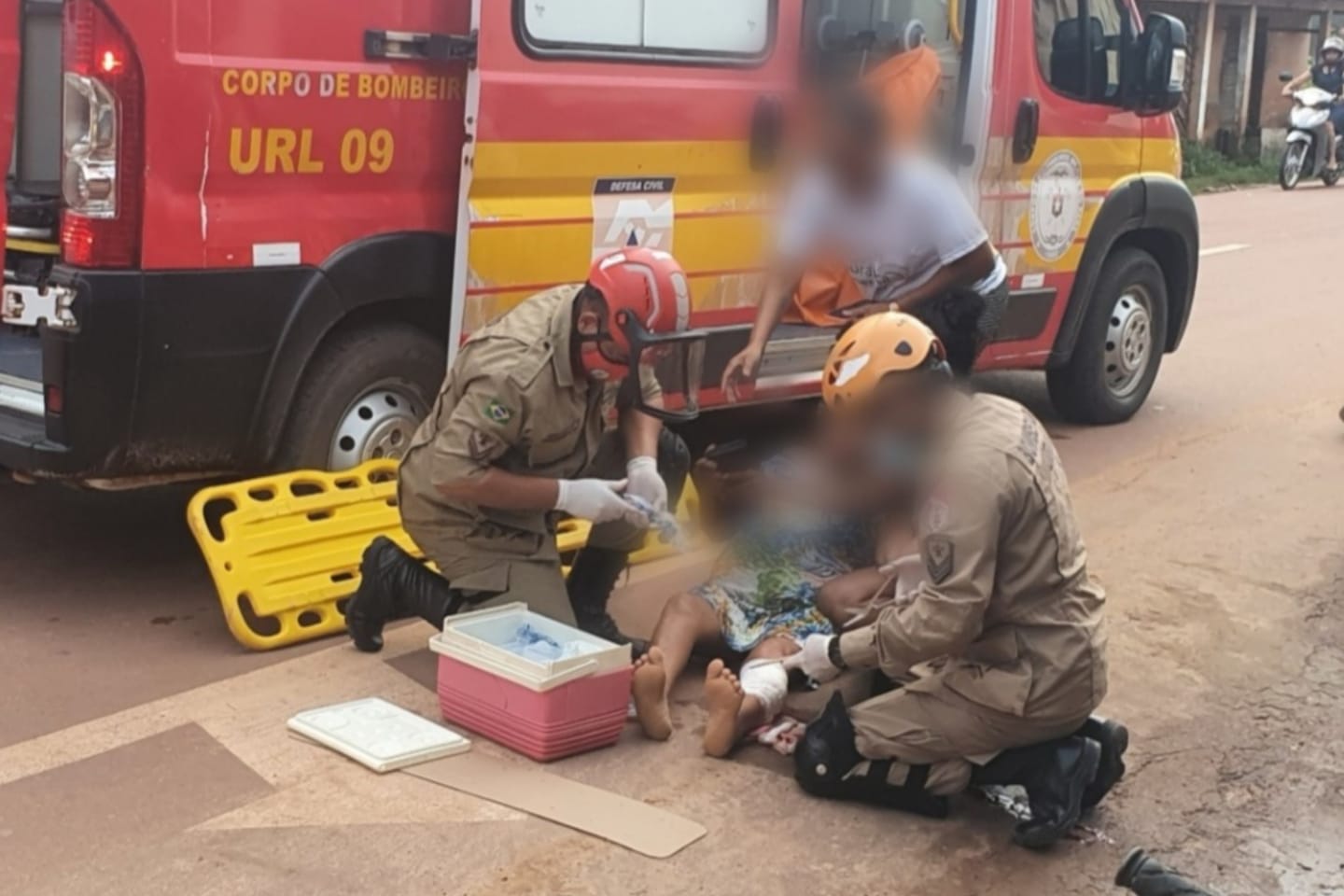 Motociclista atropela idosa de 68 anos no interior do Pará