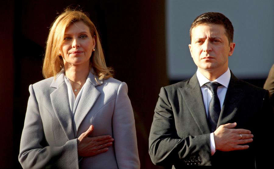 Primeira-dama da Ucrânia se torna voz poderosa na batalha contra Putin