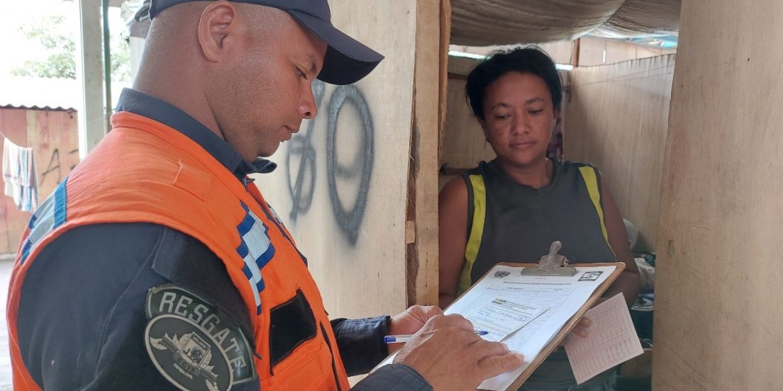 Defesa Civil faz recadastramento de famílias desabrigadas em Marabá