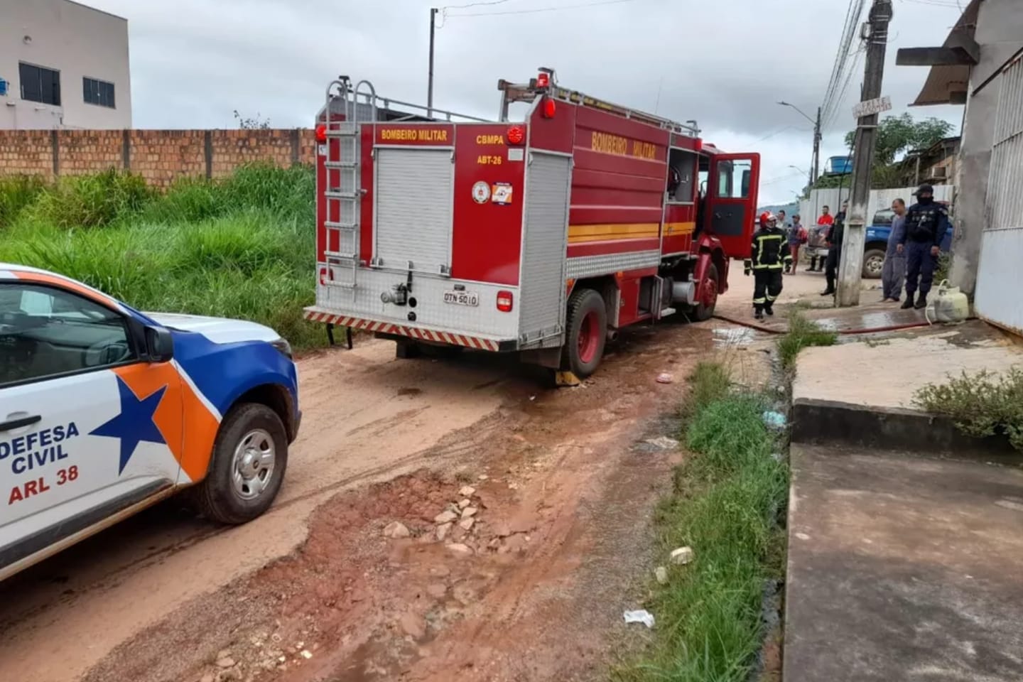 Vazamento de gás causa explosão em residência no Cidade Jardim