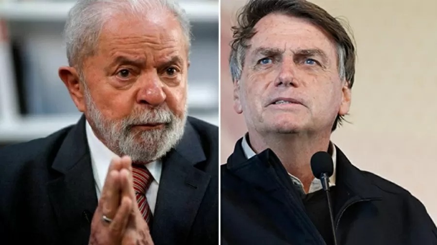 Pesquisa mostra Lula com 44% das intenções de voto, e Bolsonaro com 26%