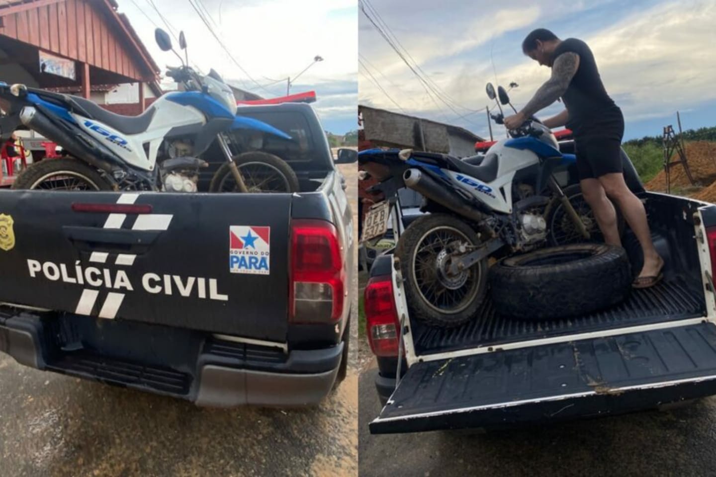 Moto furtada é recuperada pela Polícia Civil no sudoeste do Pará