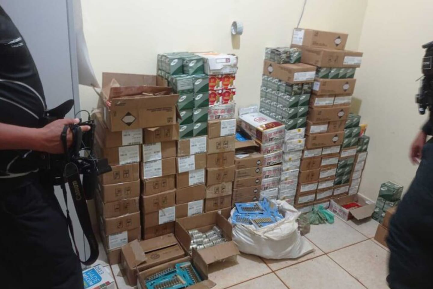 PM apreende mais de 55 mil munições de arma fogo em caminhonete no Pará