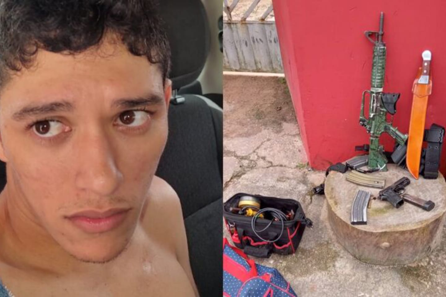 Integrante de facção criminosa é preso com armas e munição no Pará