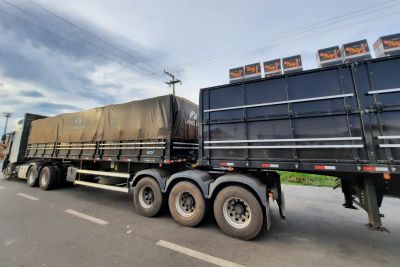 Fiscalização apreende 30 mil garrafas de vodka em Marabá