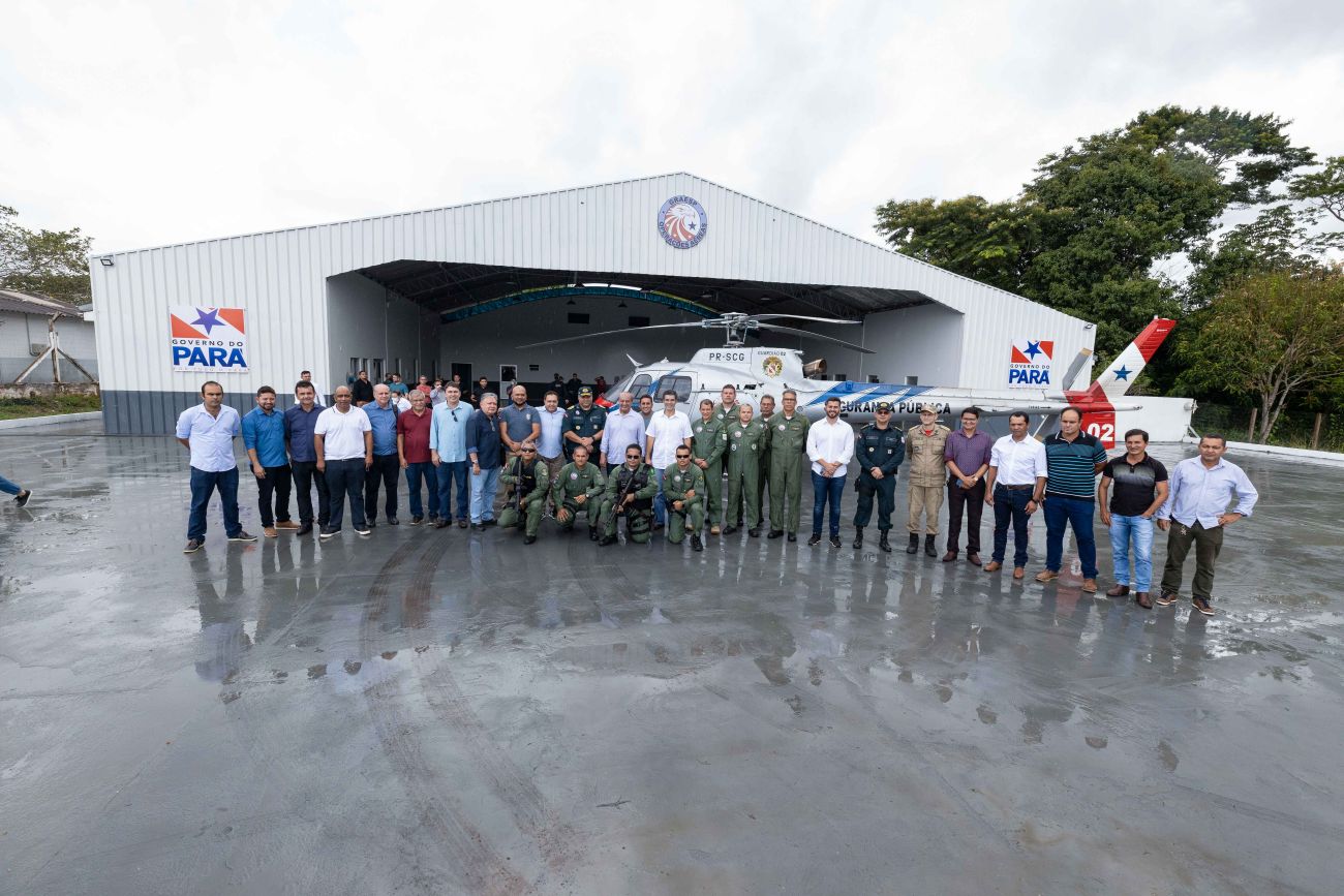 Marabá ganha base fixa do Grupamento Aéreo de Segurança Pública