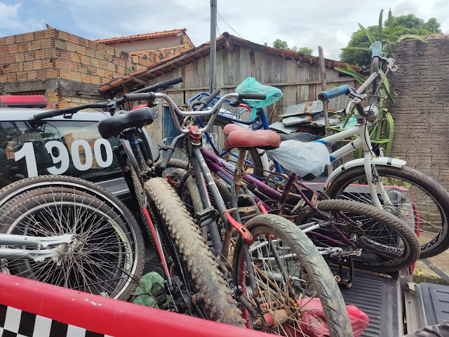 Suspeito de desmanche de bicicletas e venda de drogas é preso no sudeste do Pará