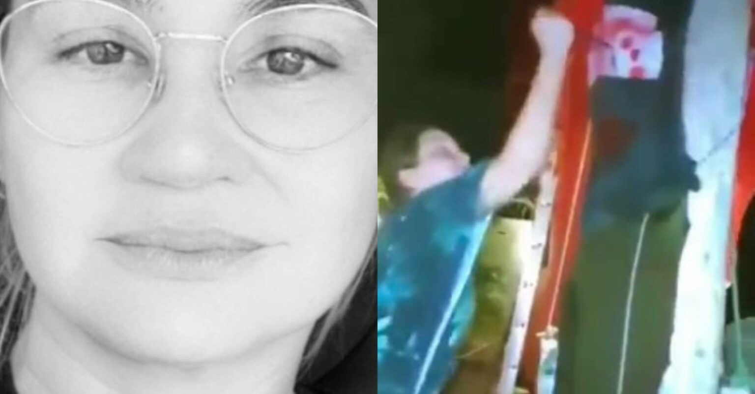 VÍDEO: Procuradora aplica golpes de faca em boneco de Bolsonaro durante malhação do Judas, no Maranhão