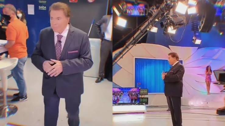 Silvio Santos retoma gravações de seu programa no SBT