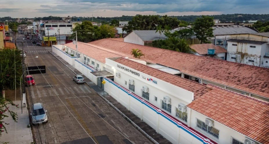Polícias garantem retorno das aulas na Escola Plínio Pinheiro em Marabá